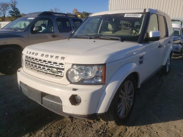 SALAG2D45AA518179 - 2010 LAND ROVER LR4 HSE WHITE photo 2