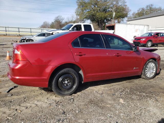 3FADP0L37BR290247 - 2011 FORD FUSION HYB MAROON photo 3