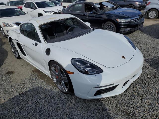 WP0AB2A88MS275091 - 2021 PORSCHE CAYMAN S WHITE photo 1