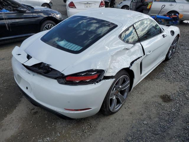 WP0AB2A88MS275091 - 2021 PORSCHE CAYMAN S WHITE photo 4