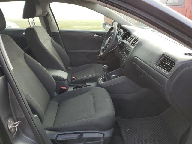 3VW1K7AJ4FM303655 - 2015 VOLKSWAGEN JETTA BASE 灰色 照片 5