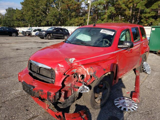 3GNCA13B69S603609 - 2009 CHEVROLET HHR LS RED photo 2