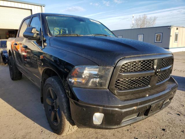 1C6RR7LT3JS265746 - 2018 RAM 1500 SLT BLACK photo 1