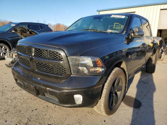 1C6RR7LT3JS265746 - 2018 RAM 1500 SLT BLACK photo 2