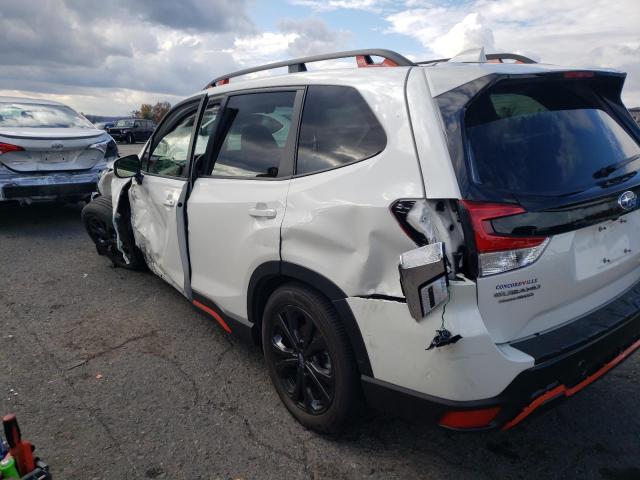 JF2SKALC2MH456864 - 2021 SUBARU FORESTER S WHITE photo 9