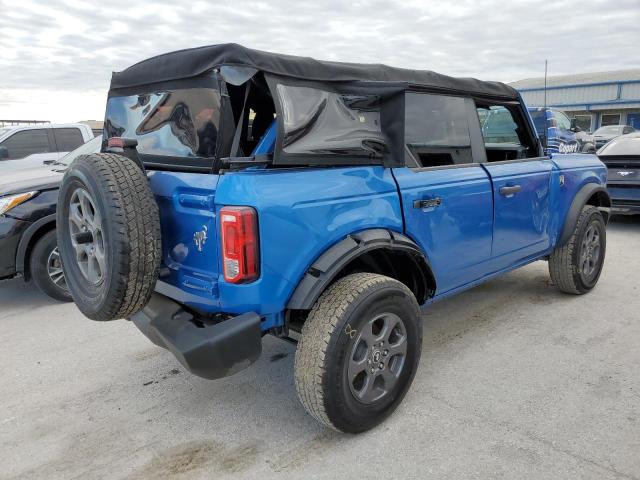 1FMDE5BH1NLB12990 - 2022 FORD BRONCO BAS BLUE photo 3