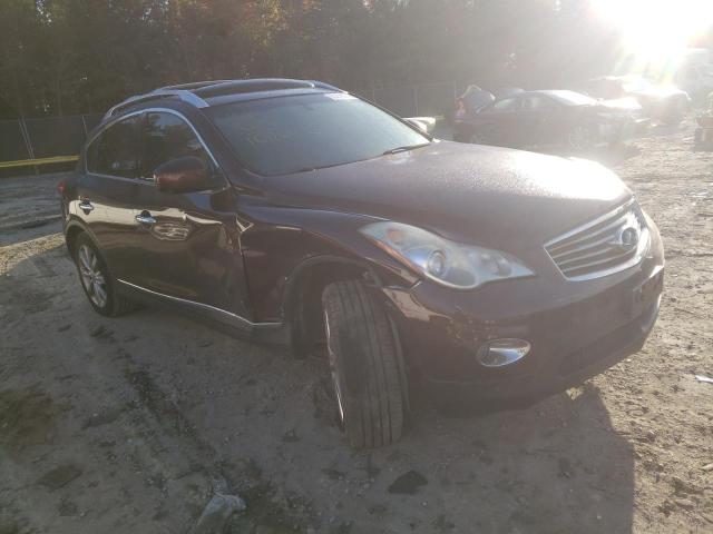 JN1AJ0HR8BM851577 - 2011 INFINITI EX35 BASE Շագանակագույն լուսանկար 1