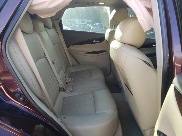 JN1AJ0HR8BM851577 - 2011 INFINITI EX35 BASE Շագանակագույն լուսանկար 6
