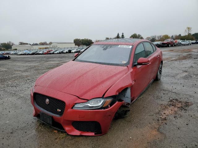 SAJBM4BV2GCY13654 - 2016 JAGUAR XF S RED photo 2