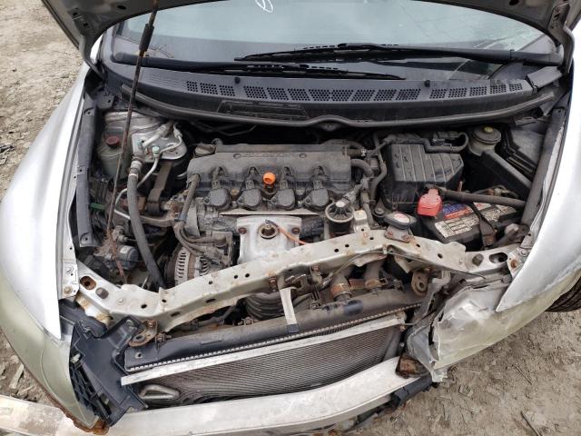 19XFA1F61AE006665 - 2010 HONDA CIVIC LX-S Gümüş foto 7