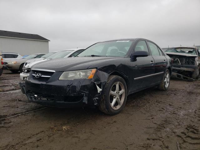 5NPEU46C88H301875 - 2008 HYUNDAI SONATA SE BLACK photo 2