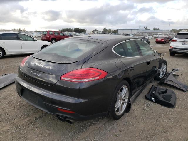 WP0AB2A73EL055800 - 2014 PORSCHE PANAMERA S GRAY photo 4