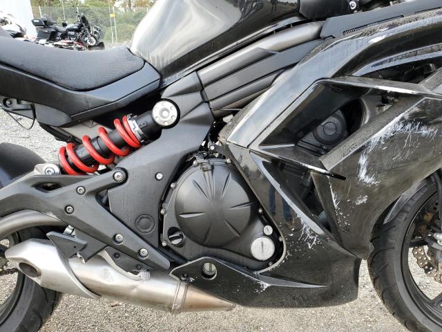 JKAEXEE16CDA07688 - 2012 KAWASAKI EX650 EC BLACK photo 7