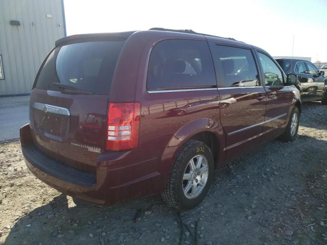 2A8HR54109R539979 - 2008 CHRYSLER TOWN & COU RED photo 4