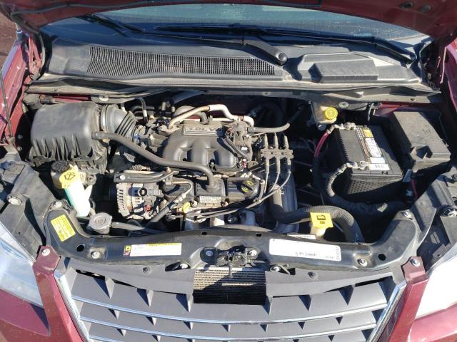 2A8HR54109R539979 - 2008 CHRYSLER TOWN & COU RED photo 7