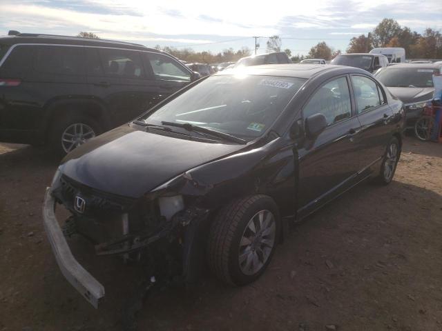 2HGFA1F99AH556969 - 2010 HONDA CIVIC EXL 黑色 照片 2