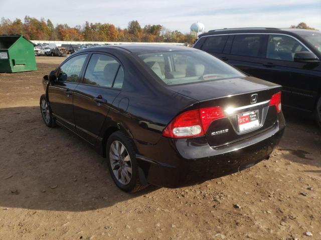 2HGFA1F99AH556969 - 2010 HONDA CIVIC EXL 黑色 照片 3