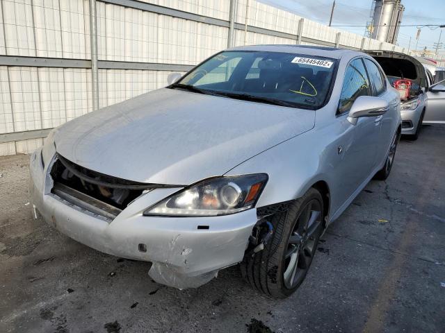 JTHBE5C22B5027578 - 2011 LEXUS IS 350 SILVER photo 2