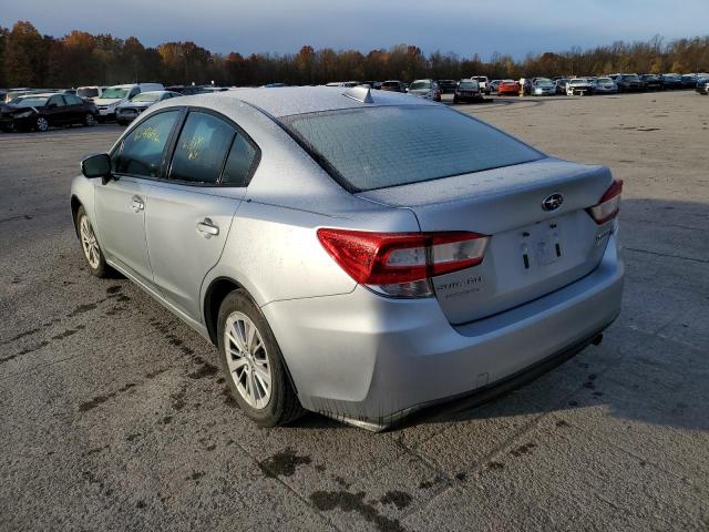 4S3GKAD67H3608542 - 2017 SUBARU IMPREZA PR SILVER photo 3