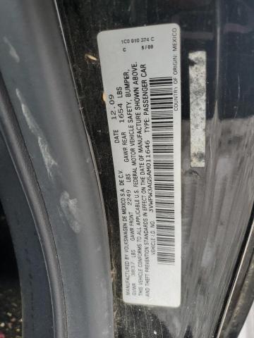 3VWPW3AG5AM011646 - 2010 VOLKSWAGEN NEW BEETLE 黑色 照片 10