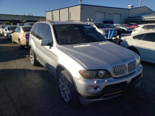 5UXFA935X4LE81383 - 2004 BMW X5 4.8IS SILVER photo 1