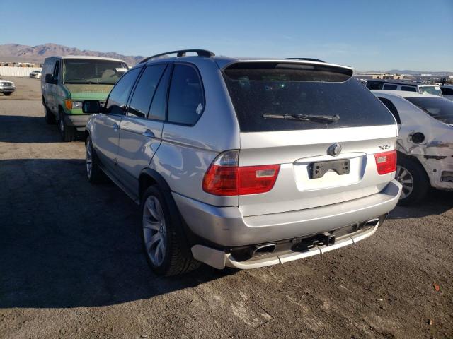 5UXFA935X4LE81383 - 2004 BMW X5 4.8IS SILVER photo 3