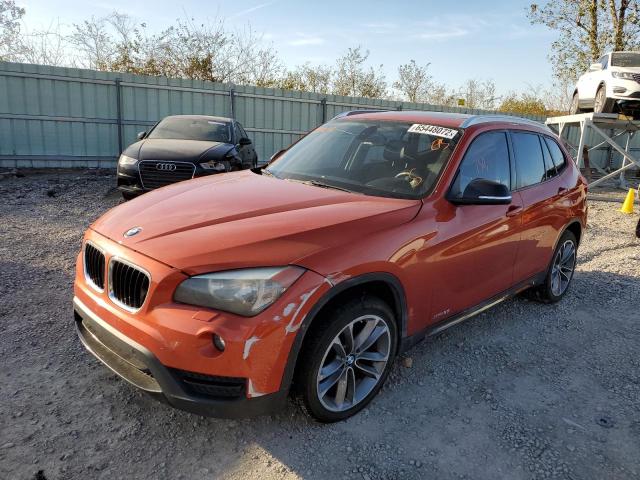 WBAVL1C53DVR84292 - 2013 BMW X1 XDRIVE2 ORANGE photo 2