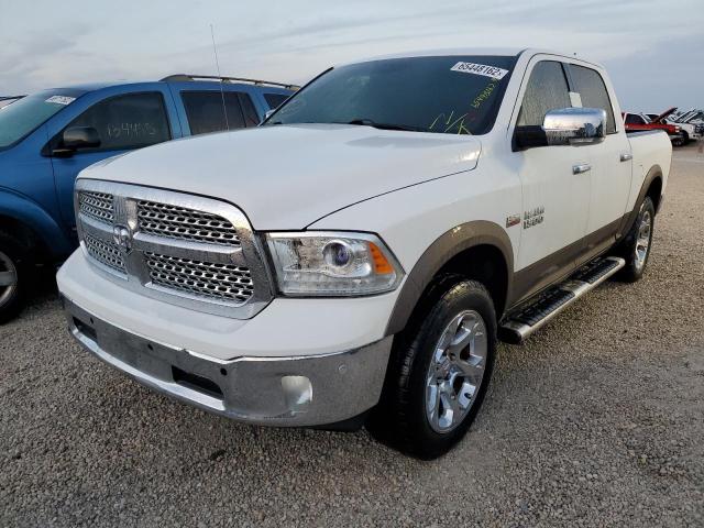 1C6RR7NT8HS816082 - 2017 RAM 1500 LARAM WHITE photo 2