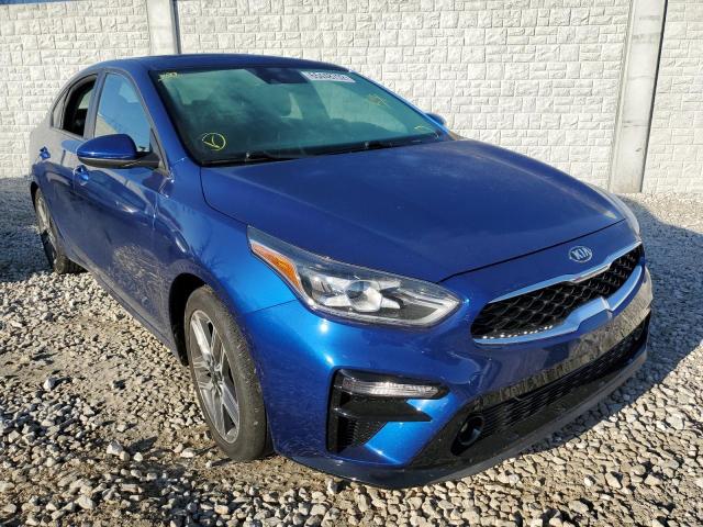 3KPF34ADXKE089709 - 2019 KIA FORTE GT L BLUE photo 1