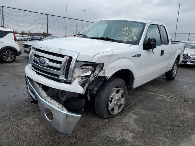1FTEX1CM9BFD04479 - 2011 FORD F-150 WHITE photo 2