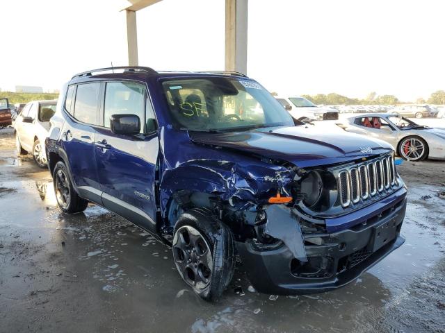 ZACCJBAB9JPH24125 - 2018 JEEP RENEGADE S BLUE photo 1