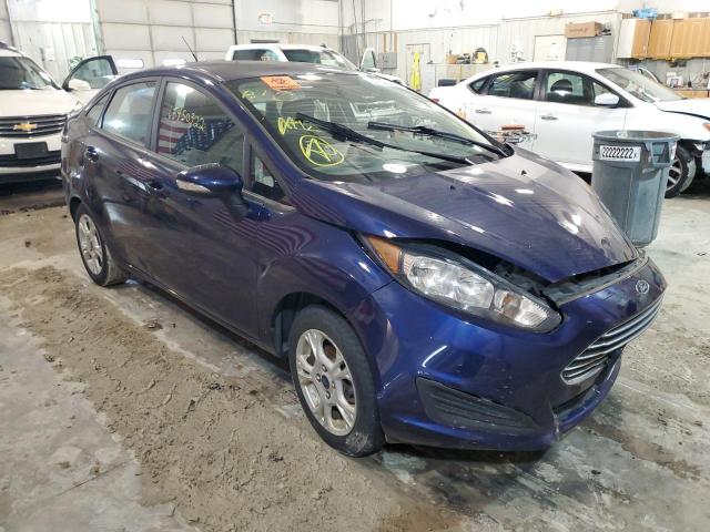 3FADP4BJ9GM141138 - 2016 FORD FIESTA SE BLUE photo 1