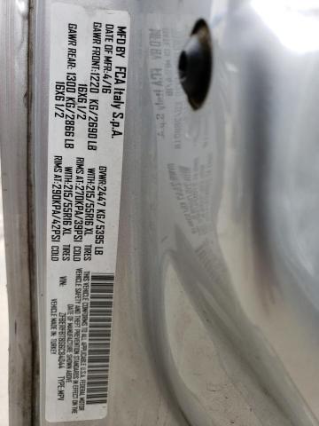 ZFBERFBT8G6C84044 - 2016 RAM PROMASTER SILVER photo 10