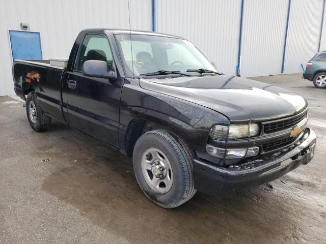 1GCEC14V2YE406305 - 2000 CHEVROLET SILVRDO LS BLACK photo 1