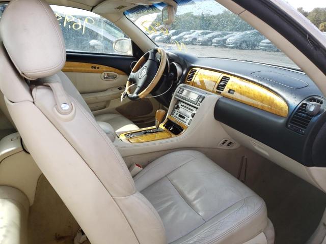 JTHFN48Y020023745 - 2002 LEXUS SC 430 TAN photo 5