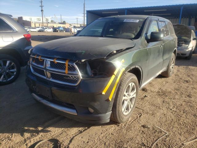 1D4RE2GG2BC618707 - 2011 DODGE DURANGO EX GREEN photo 2