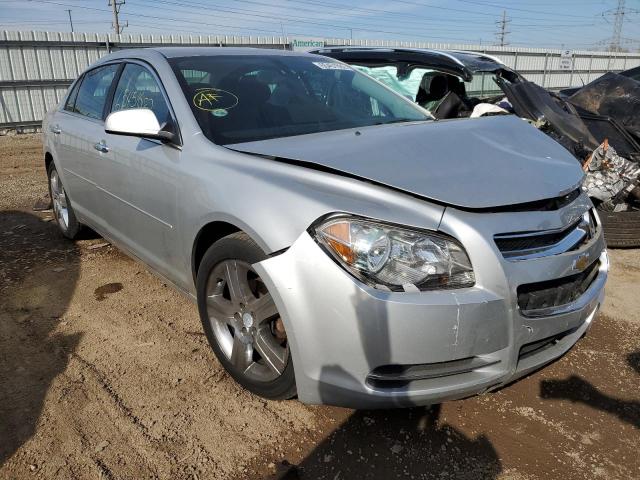 1G1ZC5E0XCF211463 - 2012 CHEVROLET MALIBU 1LT SILVER photo 1