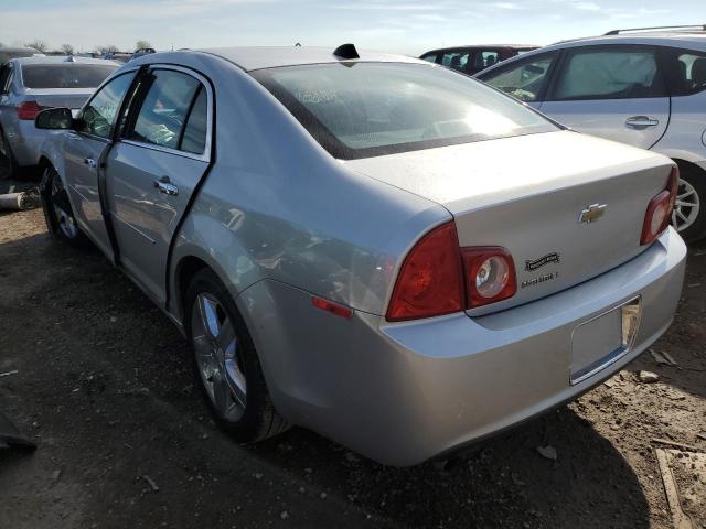 1G1ZC5E0XCF211463 - 2012 CHEVROLET MALIBU 1LT SILVER photo 3