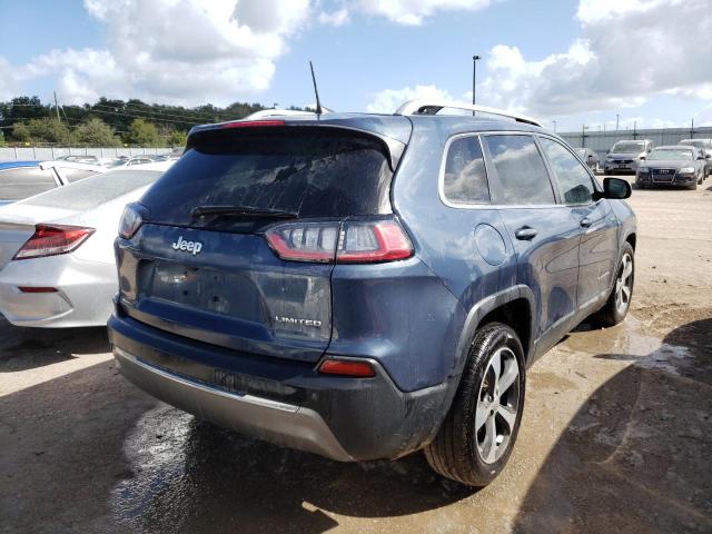 1C4PJLDB5KD444110 - 2019 JEEP CHEROKEE L GRAY photo 4