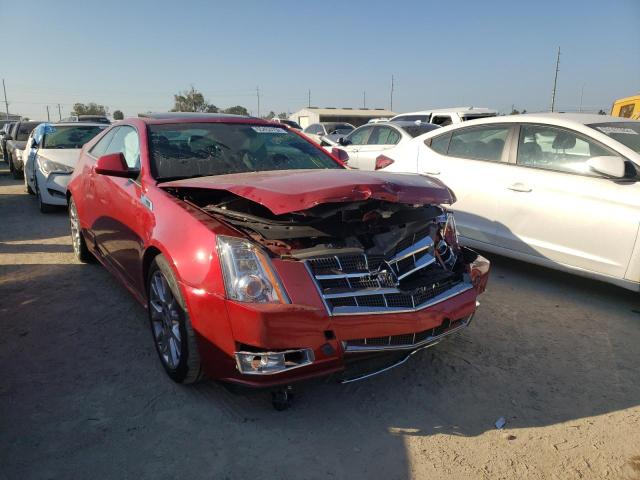 1G6DP1ED3B0154318 - 2011 CADILLAC CTS PREMIU RED photo 1