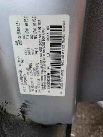 3D7KS28D08G103468 - 2008 DODGE RAM 2500 S SILVER photo 10