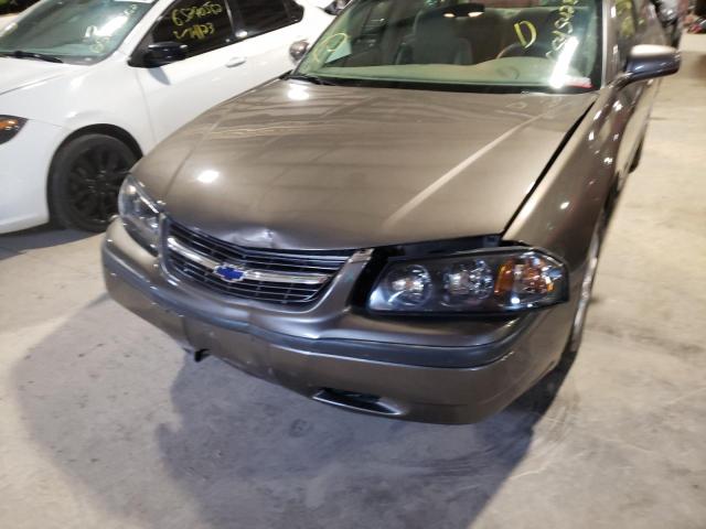 2G1WF52E639440578 - 2003 CHEVROLET IMPALA TAN photo 9