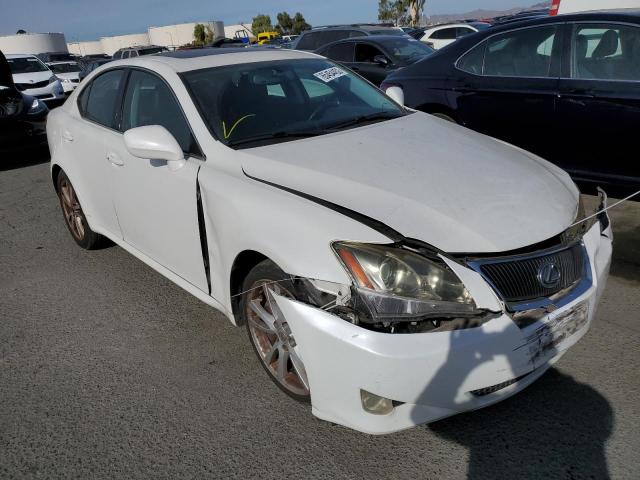 JTHBE262175016542 - 2007 LEXUS IS 350 WHITE photo 1