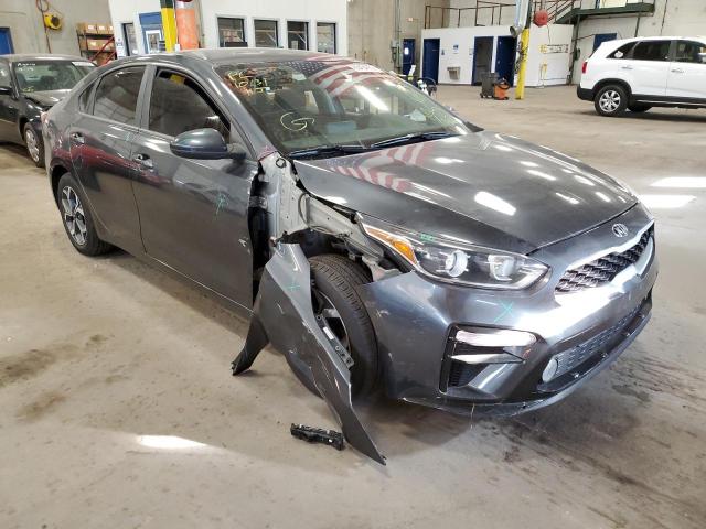 3KPF24AD2KE077069 - 2019 KIA FORTE FE GRAY photo 1