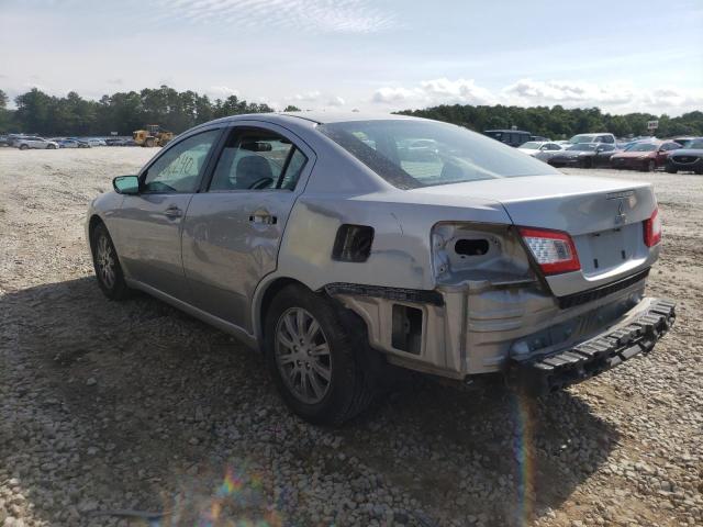 4A32B2FF7BE006908 - 2011 MITSUBISHI GALANT FE SILVER photo 3