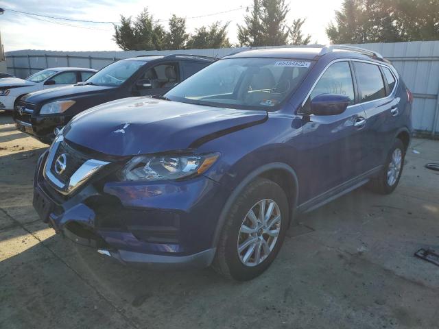 KNMAT2MVXHP561046 - 2017 NISSAN ROGUE S BLUE photo 2