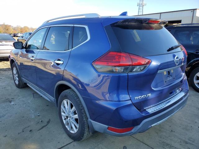 KNMAT2MVXHP561046 - 2017 NISSAN ROGUE S BLUE photo 3