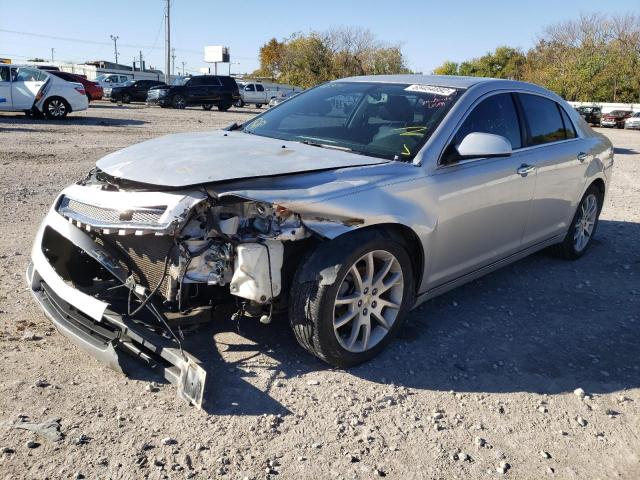 1G1ZE5E76BF112371 - 2011 CHEVROLET MALIBU LTZ ვერცხლისფერი ფოტო 2
