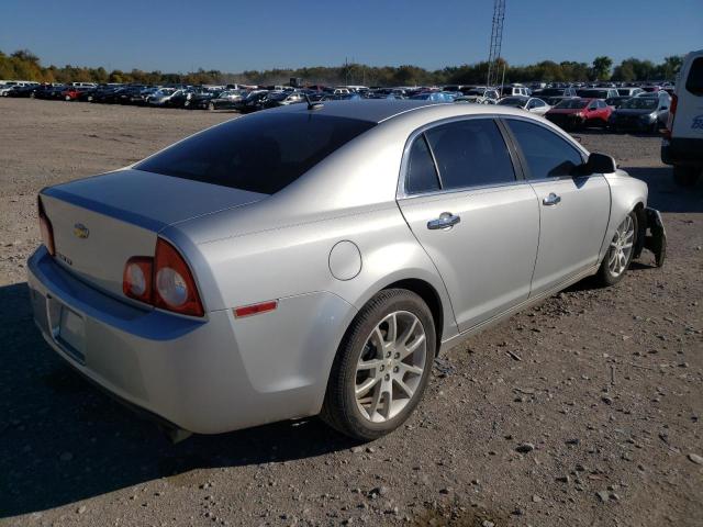 1G1ZE5E76BF112371 - 2011 CHEVROLET MALIBU LTZ ვერცხლისფერი ფოტო 4