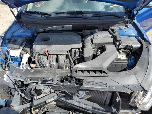 5NPE34AF3JH691925 - 2018 HYUNDAI SONATA SPO BLUE photo 11